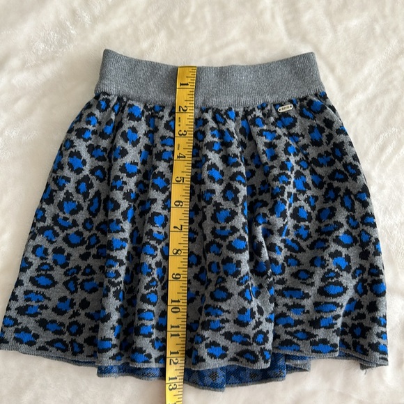 New Aeropostale Cotton Leopard Print Sweater Knit Skirt XS 6 - Picture 8 of 8